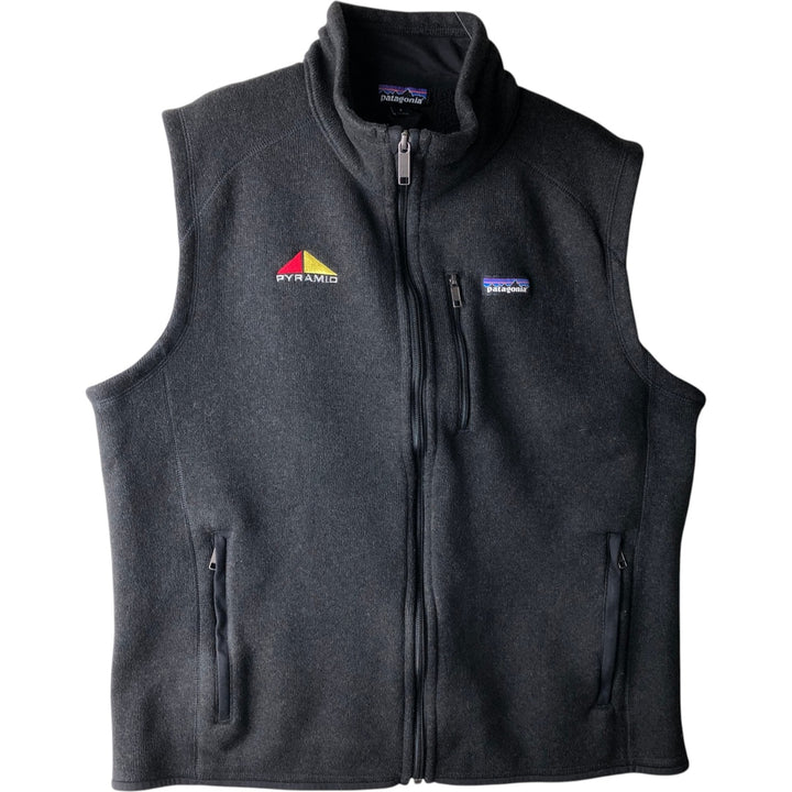 Patagonia Better Sweater Vest STY25881FA15 Fleece Vest, Men's Size L polyester black type Vintage Second Hand