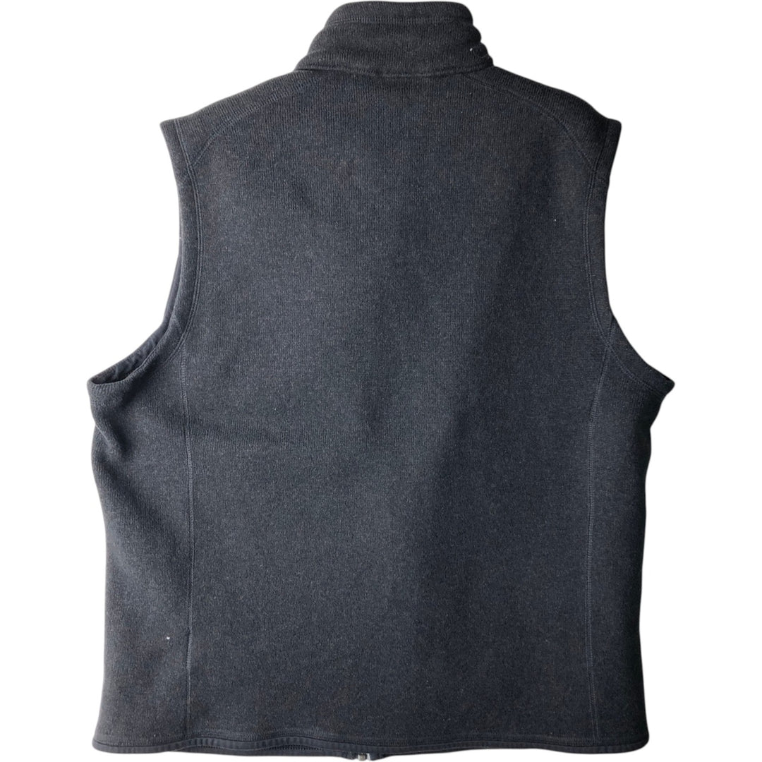 Patagonia Better Sweater Vest STY25881FA15 Fleece Vest, Men's Size L polyester black type Vintage Second Hand