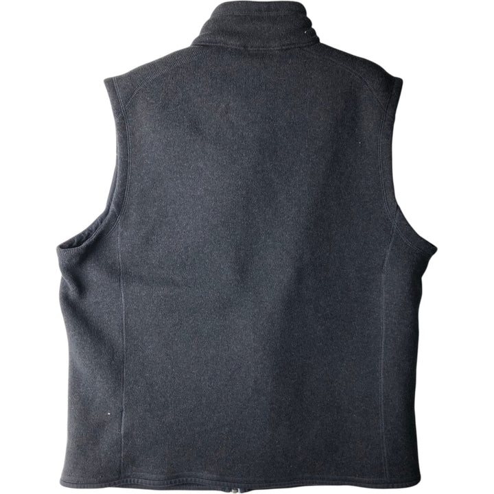 Patagonia Better Sweater Vest STY25881FA15 Fleece Vest, Men's Size L polyester black type Vintage Second Hand