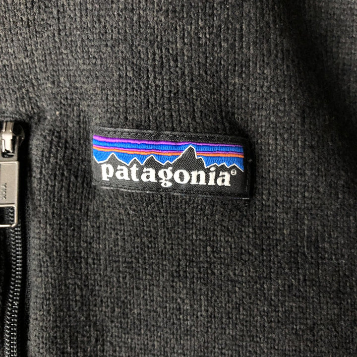 Patagonia Better Sweater Vest STY25881FA15 Fleece Vest, Men's Size L polyester black type Vintage Second Hand