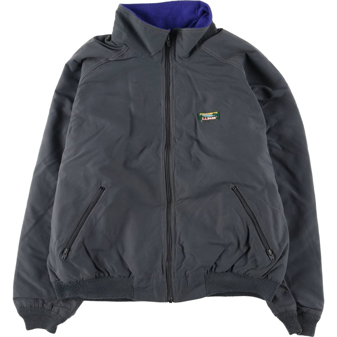 1990'S LLBean Men's XL Vintage Padded Puffer Jacket unclear gray type Vintage Second Hand