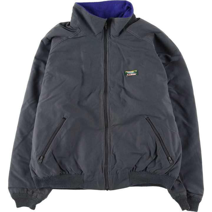 1990'S LLBean Men's XL Vintage Padded Puffer Jacket unclear gray type Vintage Second Hand