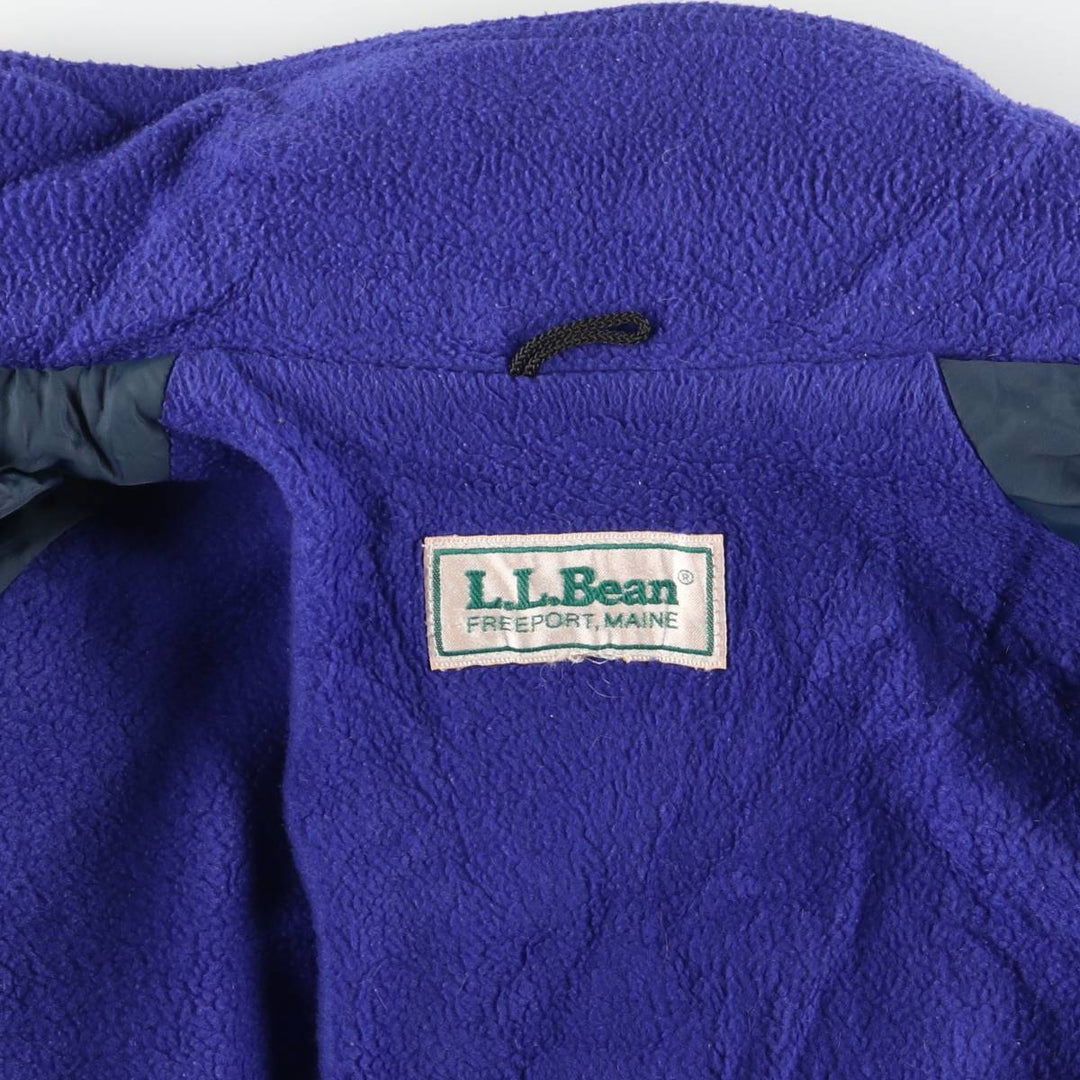 1990'S LLBean Men's XL Vintage Padded Puffer Jacket unclear gray type Vintage Second Hand