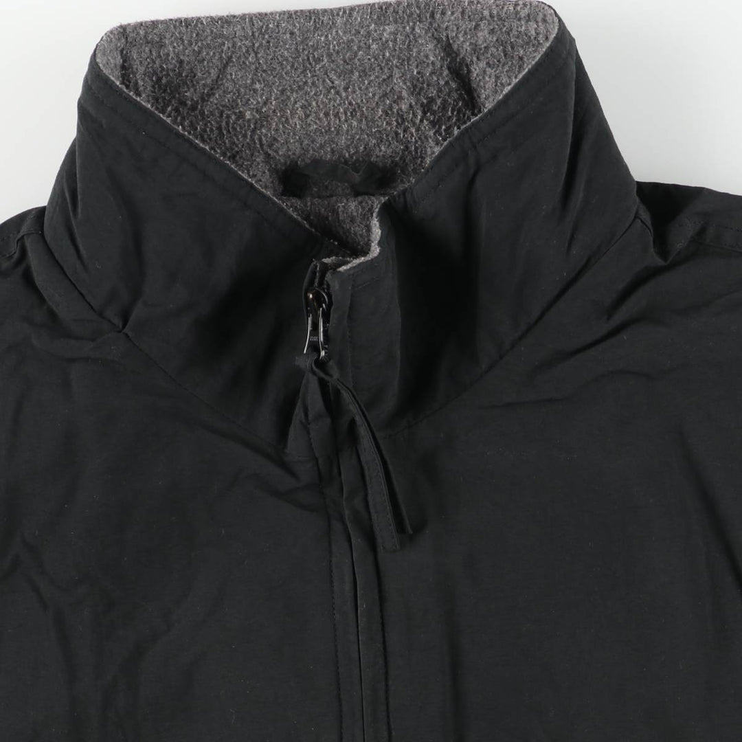 2000'S Eddie Bauer padded puffer jacket, men's size L Nylon black type Vintage Second Hand