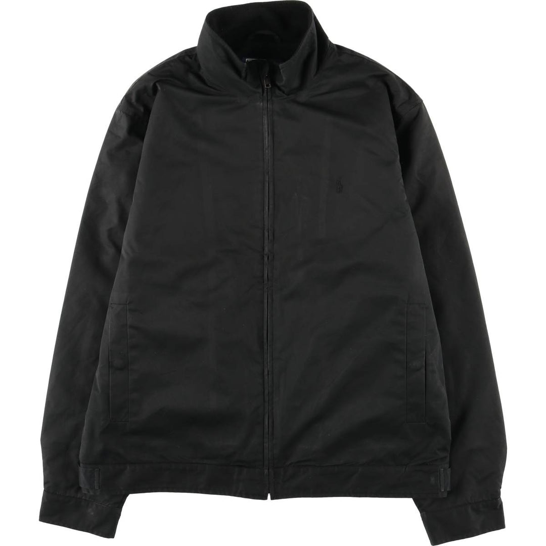 Ralph Lauren POLO by Ralph Lauren windbreaker, men's size L polyester black type Vintage Second Hand