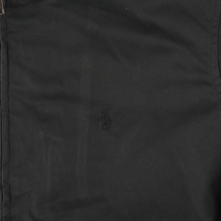 Ralph Lauren POLO by Ralph Lauren windbreaker, men's size L polyester black type Vintage Second Hand