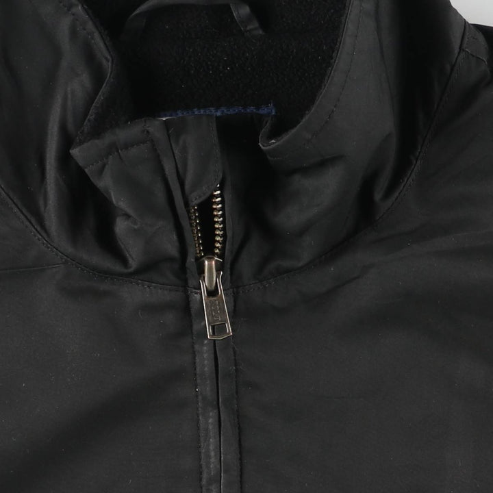 Ralph Lauren POLO by Ralph Lauren windbreaker, men's size L polyester black type Vintage Second Hand
