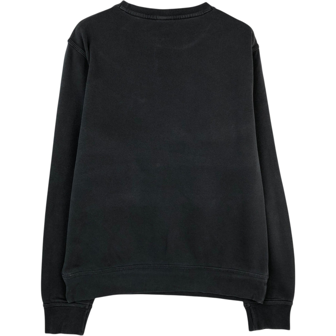 Nike One Point Logo Sweatshirt, Trainer, Men's M Size cotton black type Vintage Second Hand