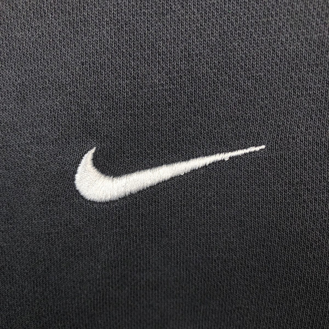 Nike One Point Logo Sweatshirt, Trainer, Men's M Size cotton black type Vintage Second Hand