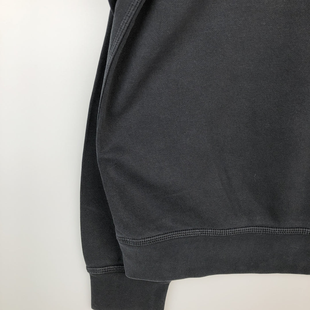 Nike One Point Logo Sweatshirt, Trainer, Men's M Size cotton black type Vintage Second Hand