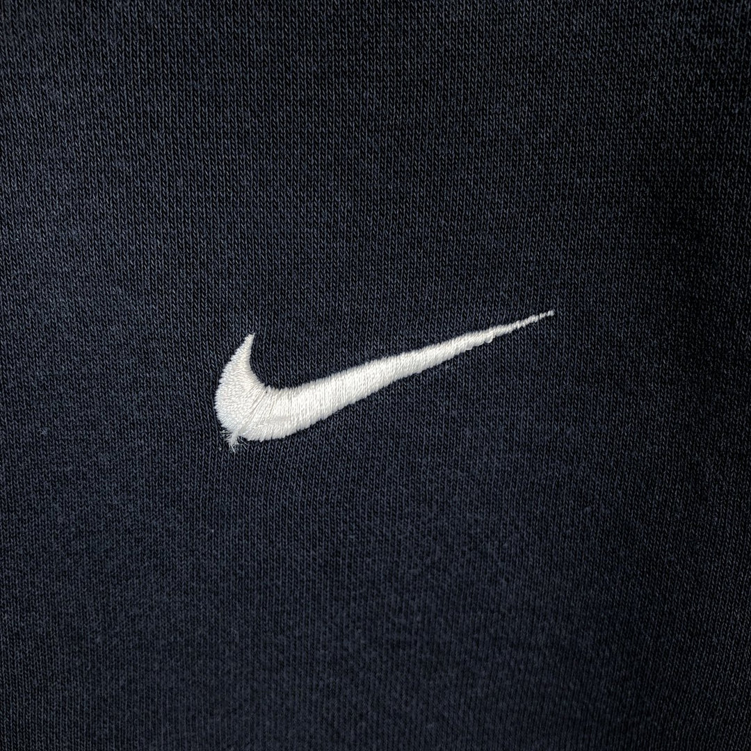 Nike One Point Logo Sweatshirt, Trainer, Men's M Size cotton navy blue type Vintage Second Hand