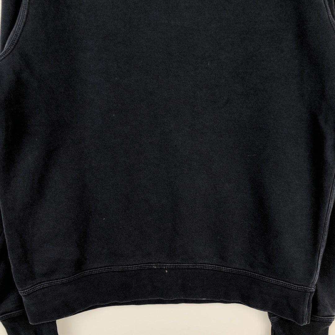 Nike One Point Logo Sweatshirt, Trainer, Men's M Size cotton navy blue type Vintage Second Hand