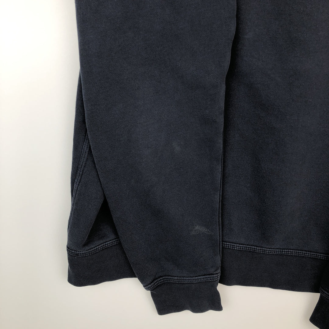 Nike One Point Logo Sweatshirt, Trainer, Men's M Size cotton navy blue type Vintage Second Hand