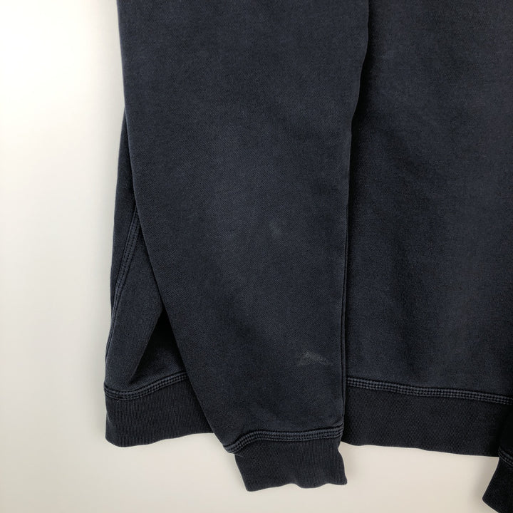 Nike One Point Logo Sweatshirt, Trainer, Men's M Size cotton navy blue type Vintage Second Hand