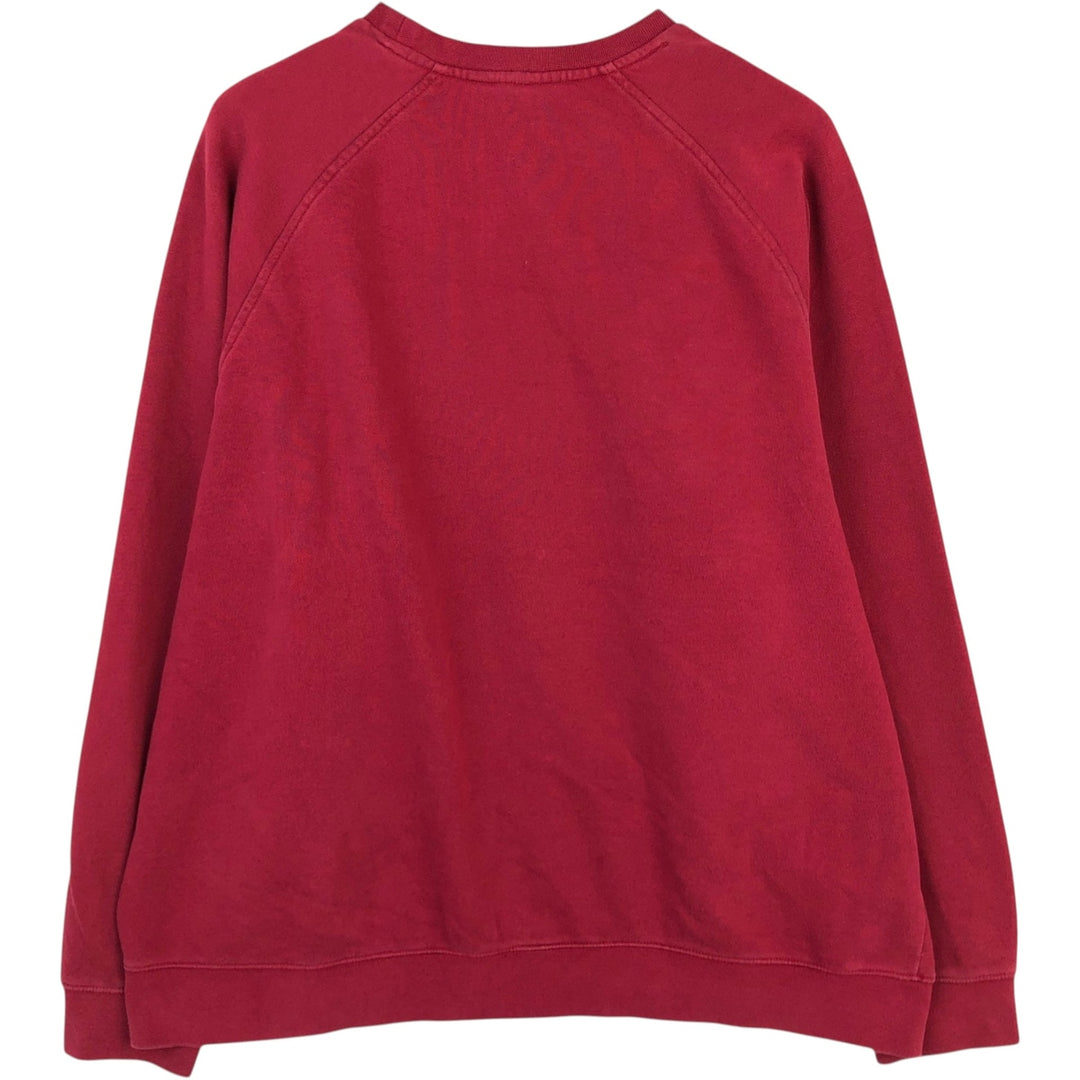 00'S Nike One Point Logo Sweatshirt Trainer Men's XL cotton red type Vintage Second Hand