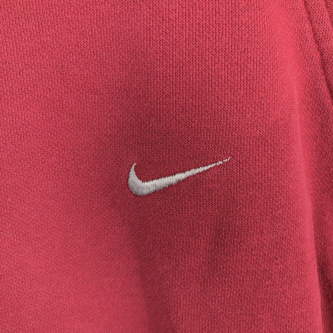 00'S Nike One Point Logo Sweatshirt Trainer Men's XL cotton red type Vintage Second Hand