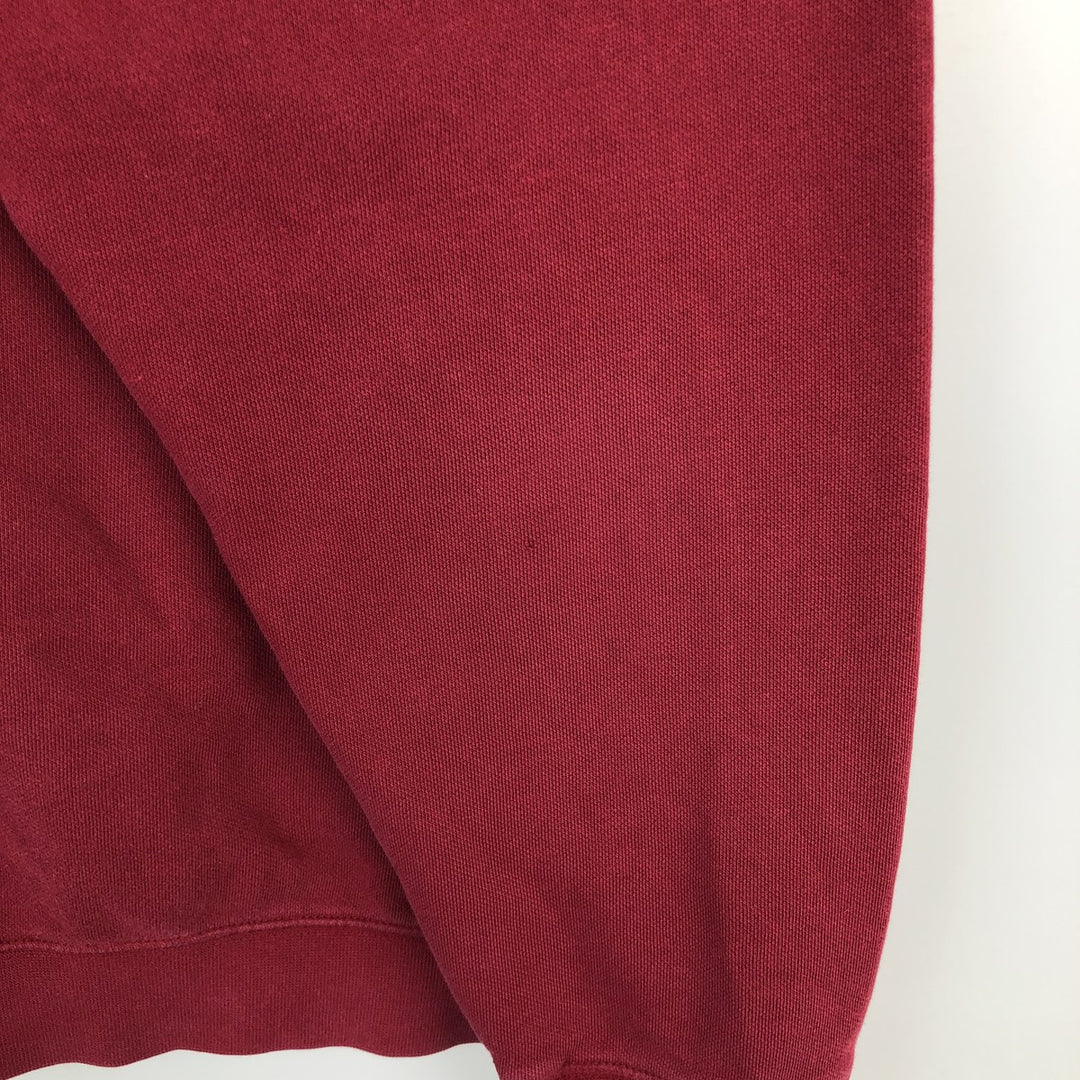 00'S Nike One Point Logo Sweatshirt Trainer Men's XL cotton red type Vintage Second Hand