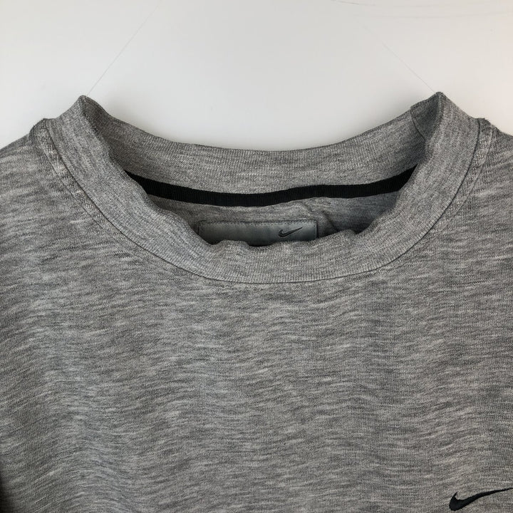 00'S Nike One Point Logo Sweatshirt Trainer Men's L size cotton gray type Vintage Second Hand
