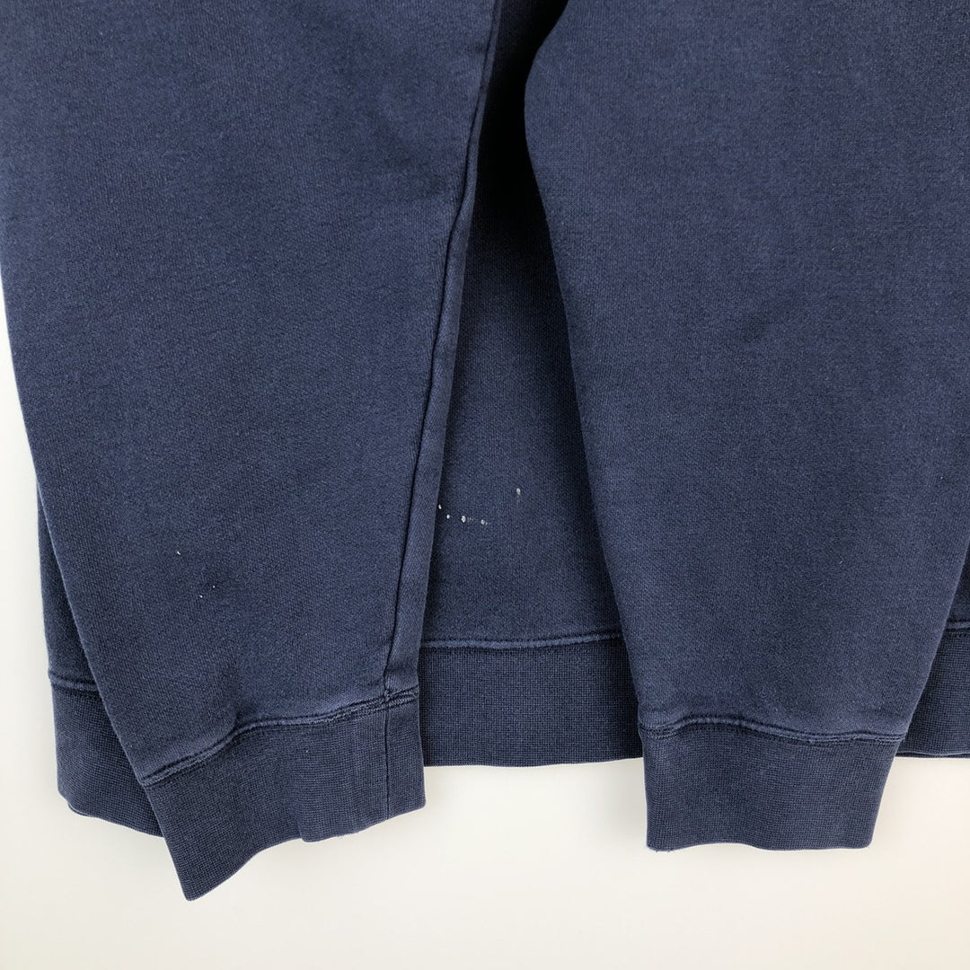 00'S Nike One Point Logo Sweatshirt Trainer Men's XL cotton navy blue type Vintage Second Hand