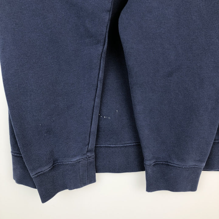 00'S Nike One Point Logo Sweatshirt Trainer Men's XL cotton navy blue type Vintage Second Hand