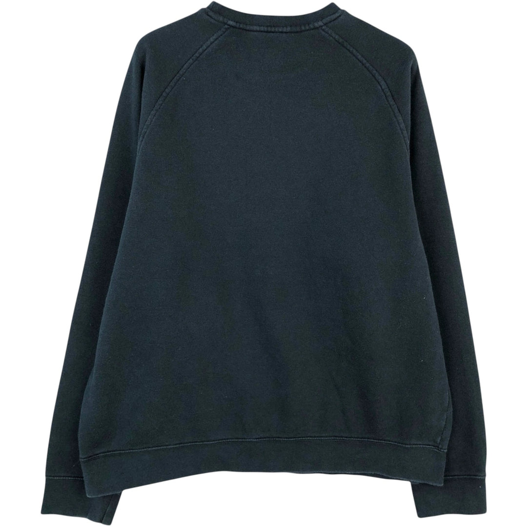 00'S Nike One Point Logo Sweatshirt Trainer Men's L size cotton navy blue type Vintage Second Hand