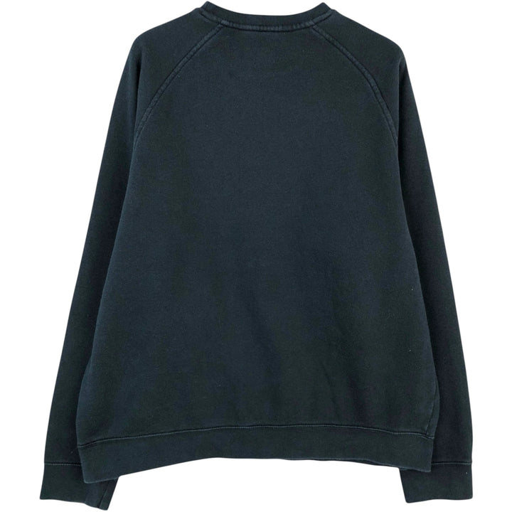 00'S Nike One Point Logo Sweatshirt Trainer Men's L size cotton navy blue type Vintage Second Hand