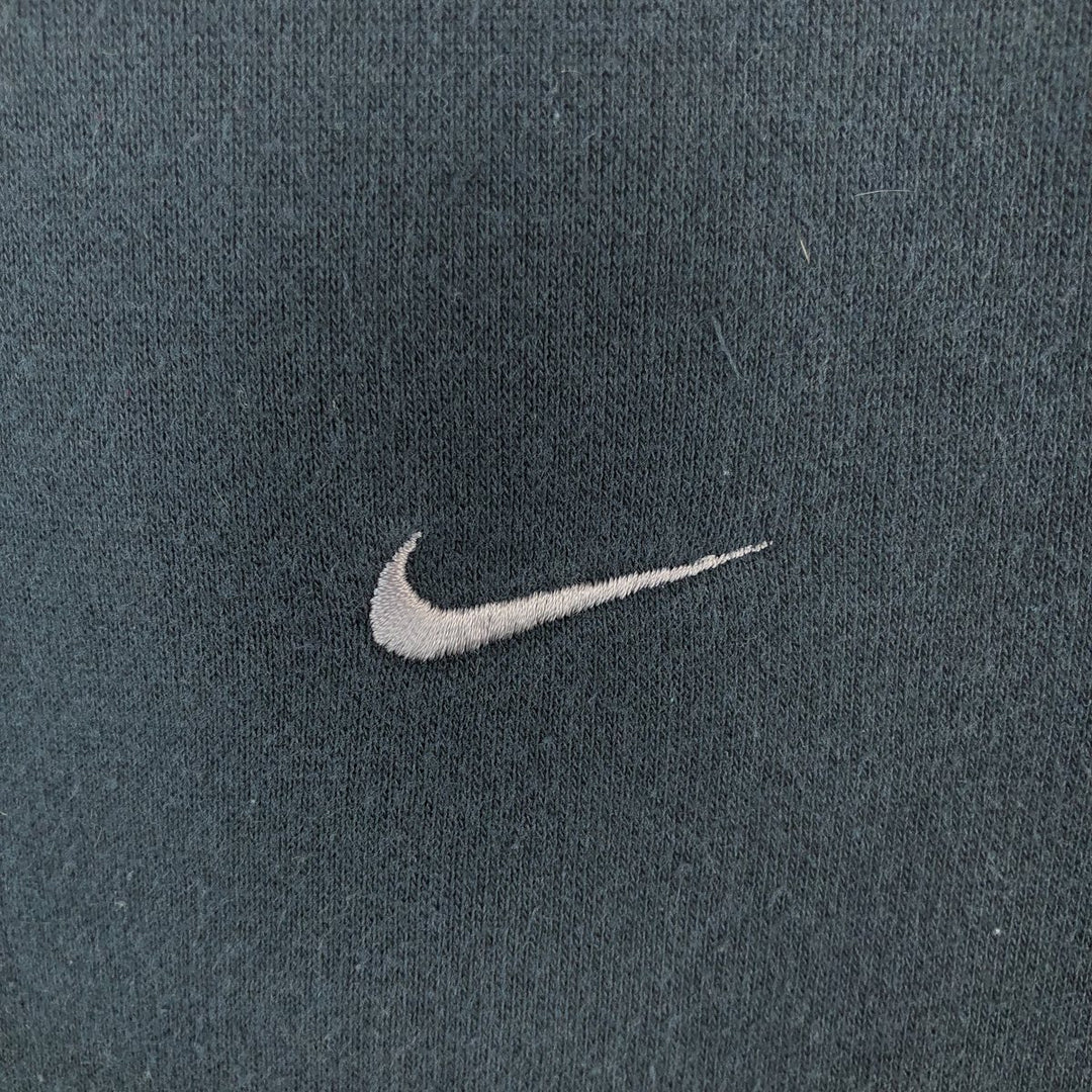 00'S Nike One Point Logo Sweatshirt Trainer Men's L size cotton navy blue type Vintage Second Hand