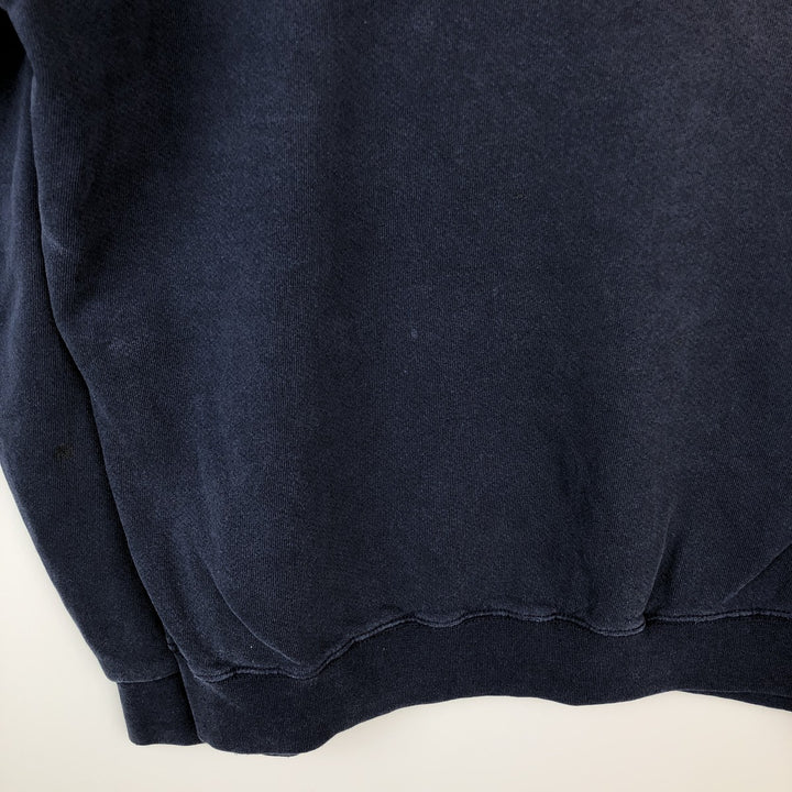 00'S Nike One Point Logo Sweatshirt Trainer Men's XL cotton navy blue type Vintage Second Hand