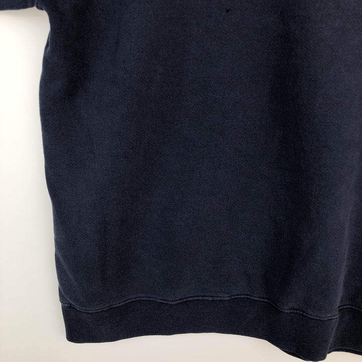00'S Nike One Point Logo Sweatshirt Trainer Men's XL cotton navy blue type Vintage Second Hand