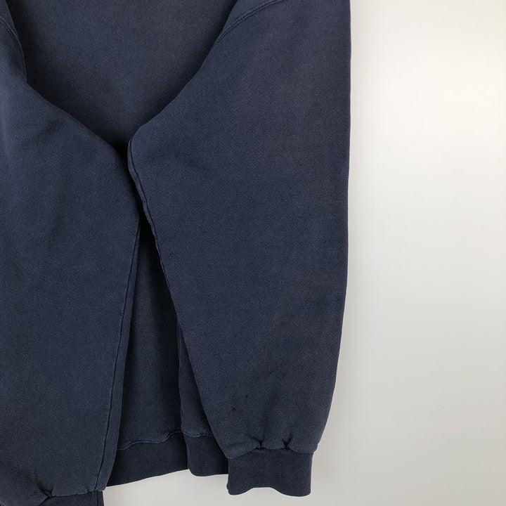 00'S Nike One Point Logo Sweatshirt Trainer Men's XL cotton navy blue type Vintage Second Hand