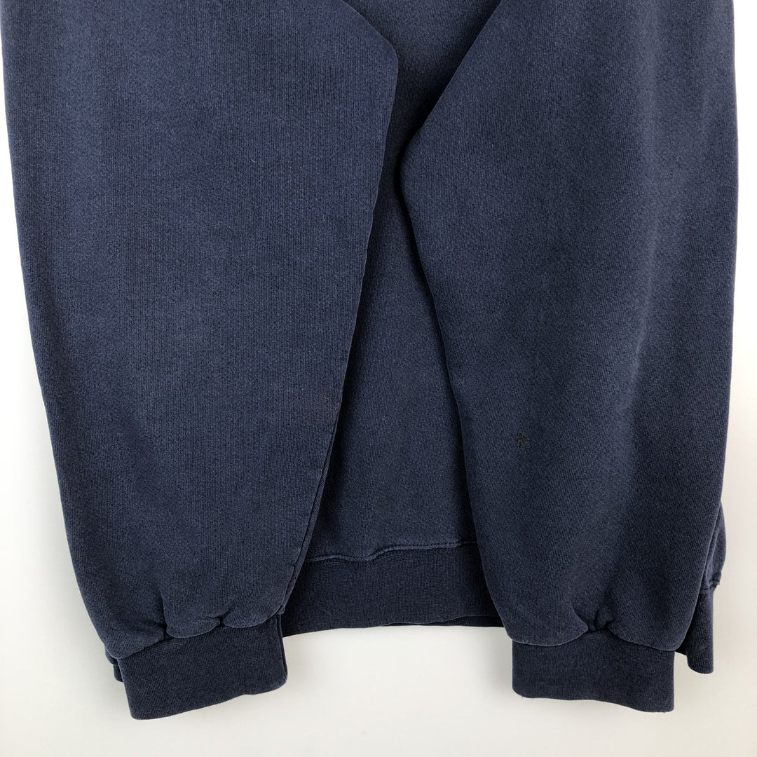 00'S Nike One Point Logo Sweatshirt Trainer Men's XL cotton navy blue type Vintage Second Hand