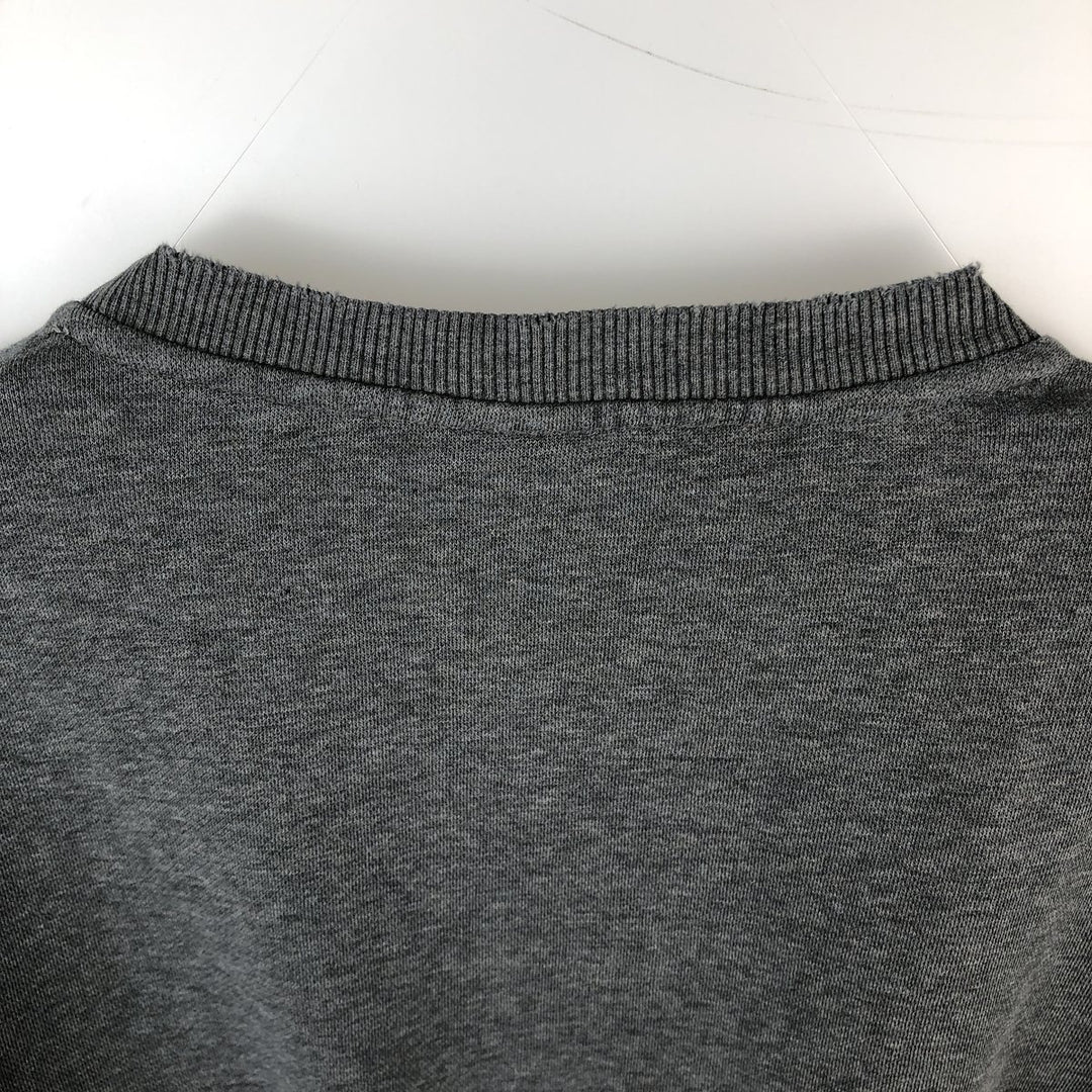 Nike One Point Logo Sweatshirt, Trainer, Men's Size L cotton gray type Vintage Second Hand