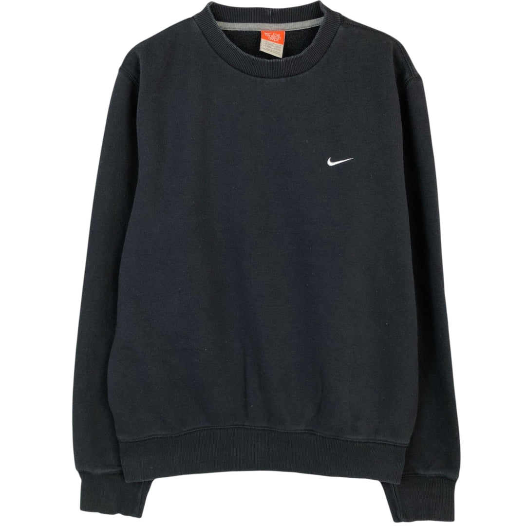 Nike The Athletic Dept. One-Point Logo Sweatshirt (Men's Size M) cotton black type Vintage Second Hand