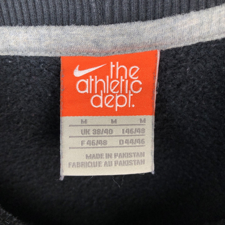 Nike The Athletic Dept. One-Point Logo Sweatshirt (Men's Size M) cotton black type Vintage Second Hand