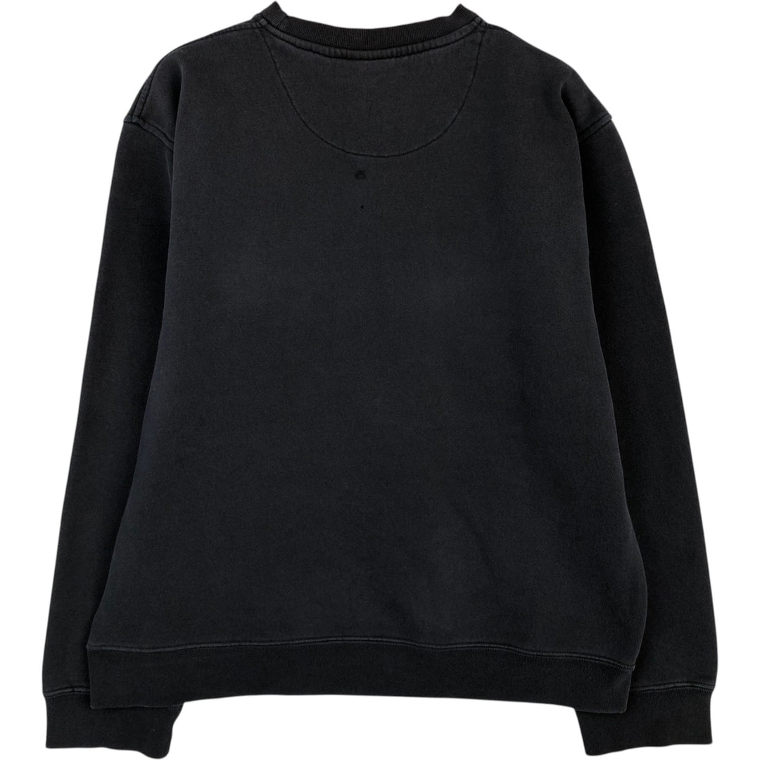 2000'S Nike One-Point Logo Sweatshirt, Made in Canada, Men's Size M (approx.) cotton black type Vintage Second Hand