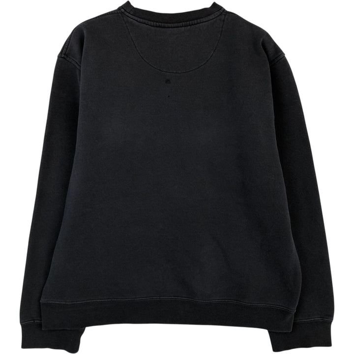 2000'S Nike One-Point Logo Sweatshirt, Made in Canada, Men's Size M (approx.) cotton black type Vintage Second Hand
