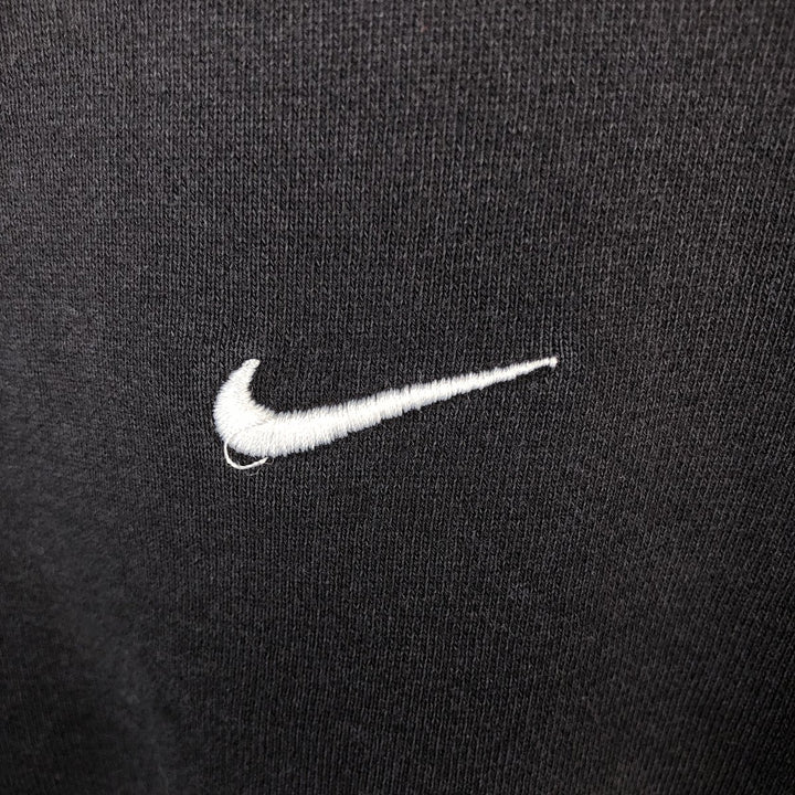 2000'S Nike One-Point Logo Sweatshirt, Made in Canada, Men's Size M (approx.) cotton black type Vintage Second Hand