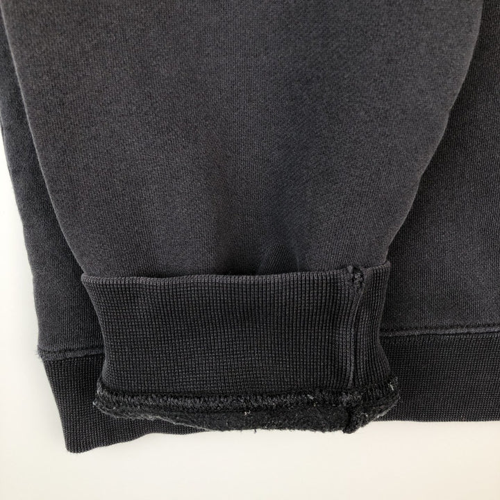 2000'S Nike One-Point Logo Sweatshirt, Made in Canada, Men's Size M (approx.) cotton black type Vintage Second Hand
