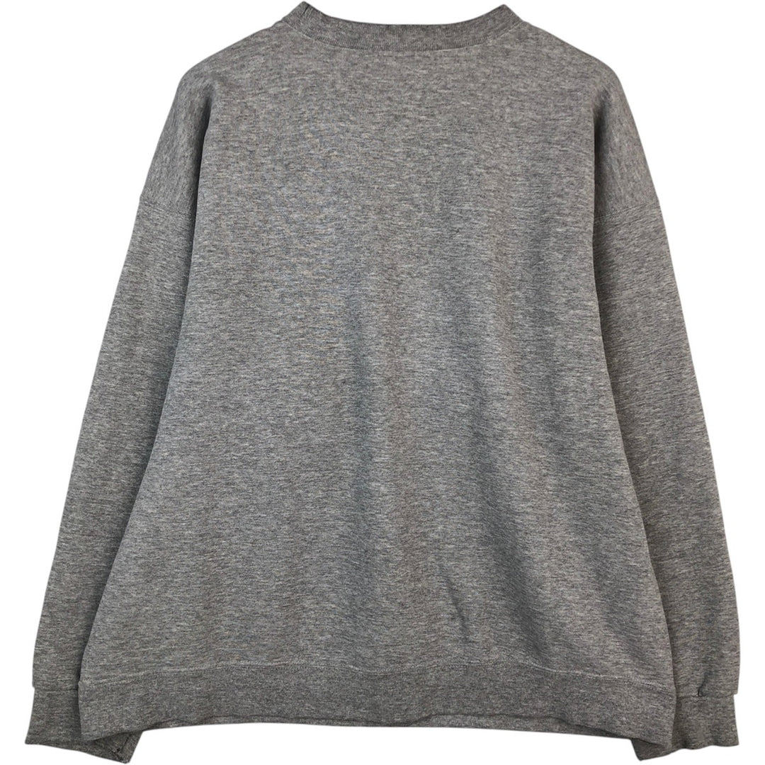 90s-00'S Nike One-Point Logo Sweatshirt, Men's XL, Vintage cotton gray type Vintage Second Hand
