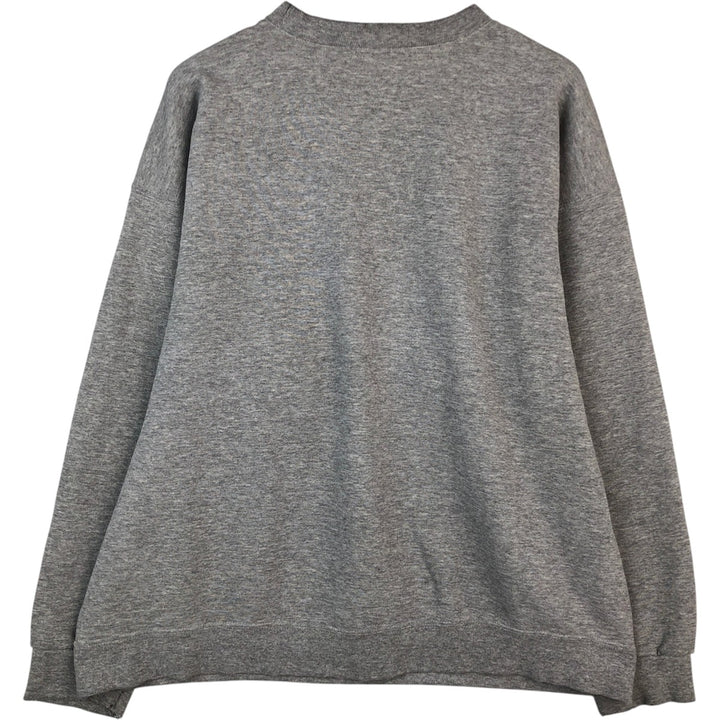 90s-00'S Nike One-Point Logo Sweatshirt, Men's XL, Vintage cotton gray type Vintage Second Hand