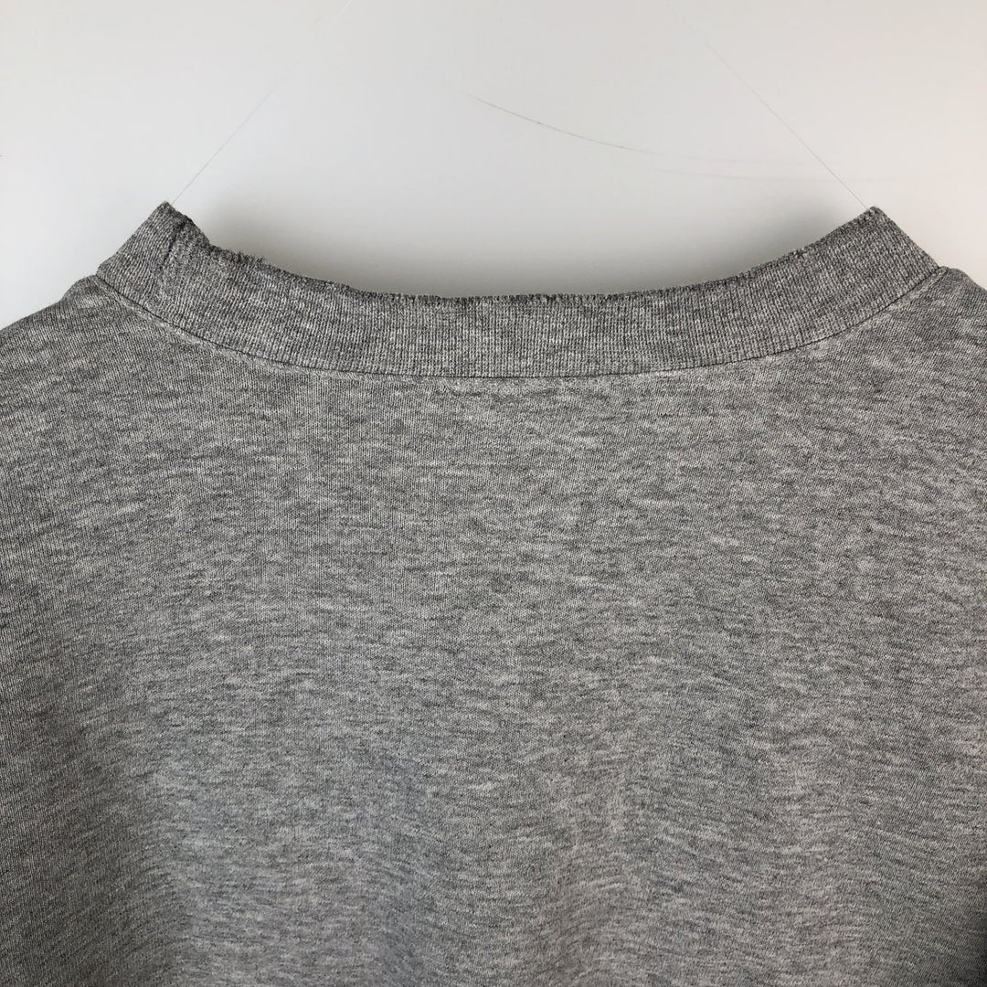 90s-00'S Nike One-Point Logo Sweatshirt, Men's XL, Vintage cotton gray type Vintage Second Hand