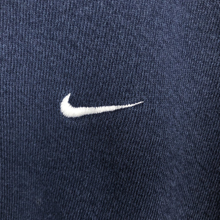 90'S Nike One Point Logo Sweatshirt, Men's XL Size Vintage cotton navy blue type Vintage Second Hand