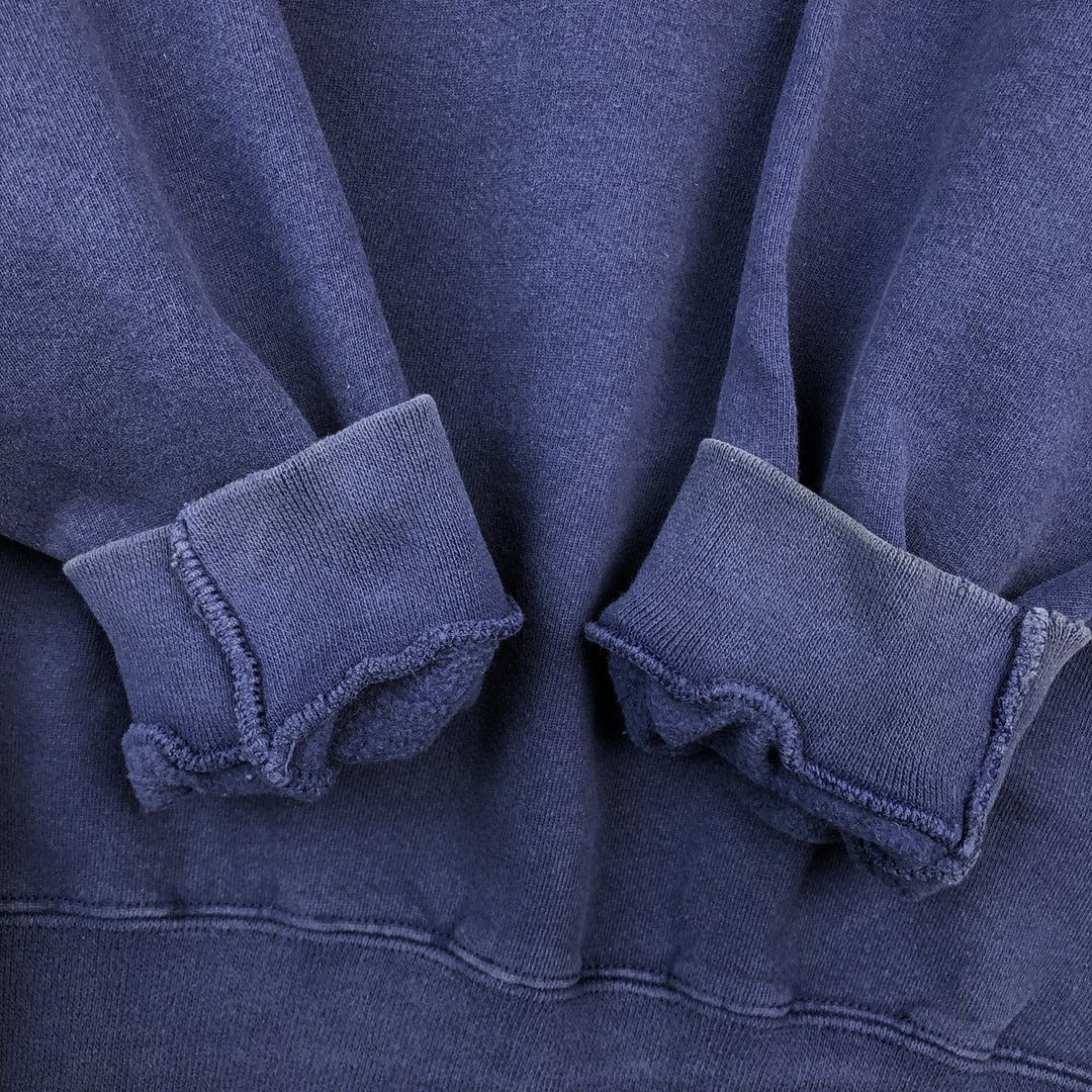 90'S Nike One-Point Logo Sweatshirt, Made in USA, Men's XL (approx.), Vintage cotton navy blue type Vintage Second Hand