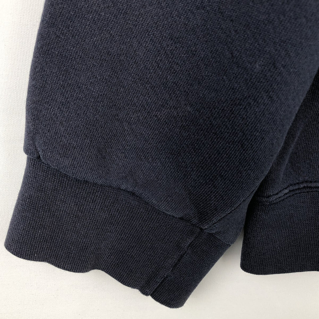 Nike Golf One-Point Logo Sweatshirt, Made in USA, Men's XXL equivalent. cotton navy blue type Vintage Second Hand