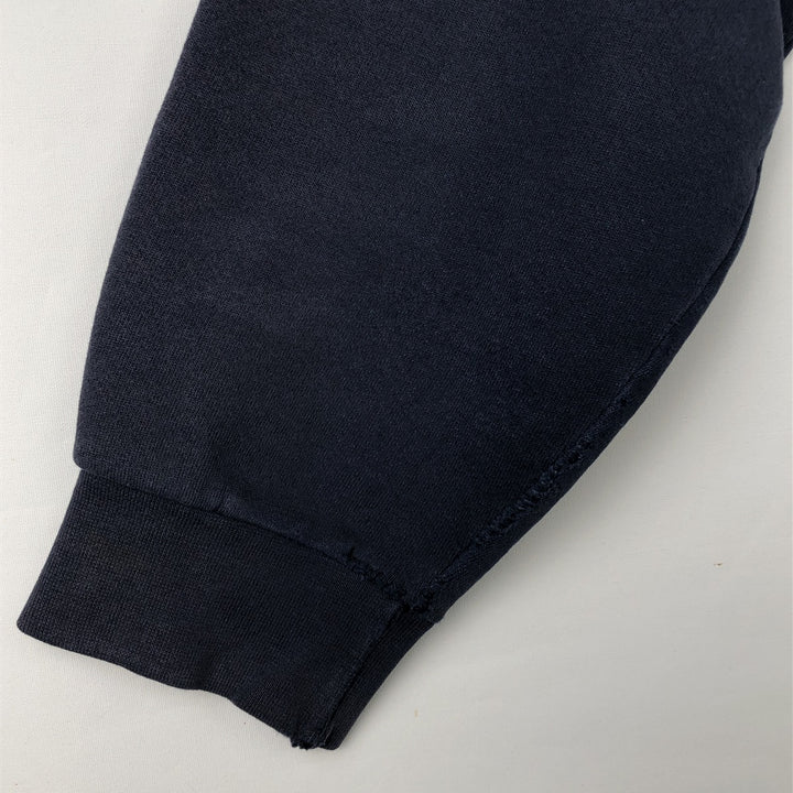 Nike Golf One-Point Logo Sweatshirt, Made in USA, Men's XXL equivalent. cotton navy blue type Vintage Second Hand