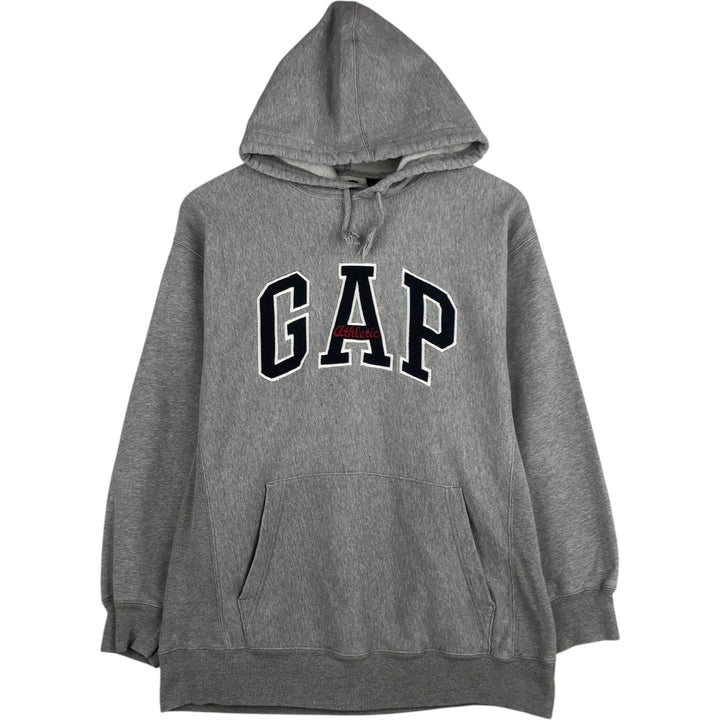 90'S GAP Vintage Pullover Hoodie, Men's Size Small cotton gray type Vintage Second Hand