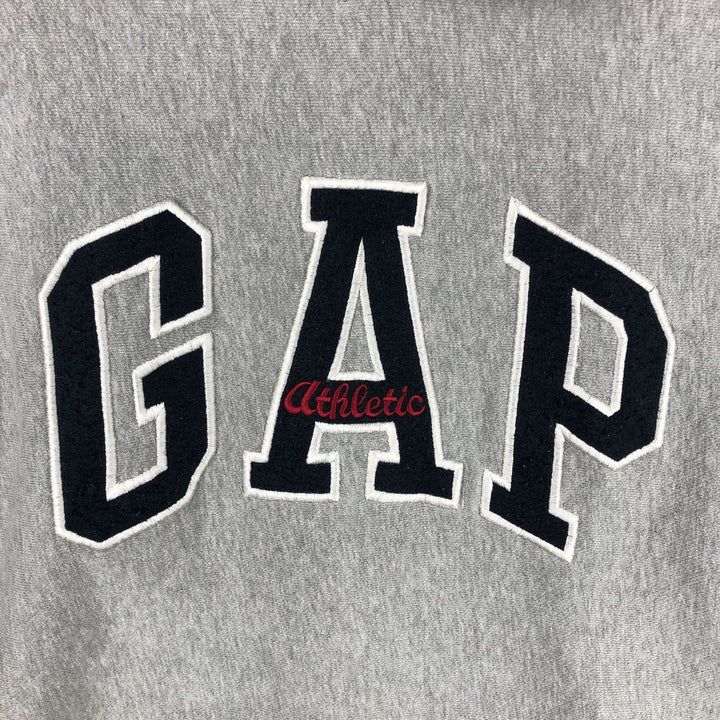90'S GAP Vintage Pullover Hoodie, Men's Size Small cotton gray type Vintage Second Hand