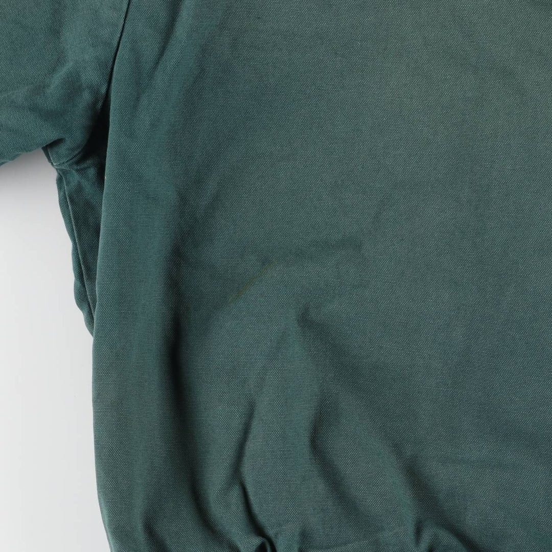 Key Active Jacket Type Duck Full-Zip Hoodie, Men's Size L (Equivalent), Vintage cotton green type Vintage Second Hand