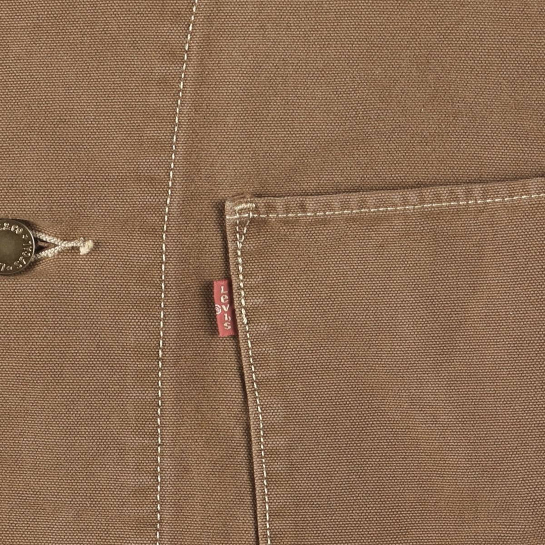 Levi's duck canvas coveralls, men's size XXL. unclear brown type Vintage Second Hand