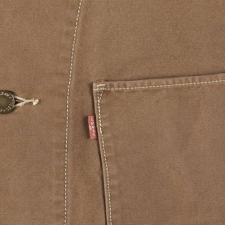 Levi's duck canvas coveralls, men's size XXL. unclear brown type Vintage Second Hand